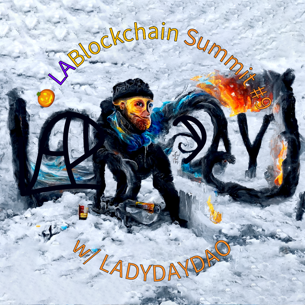 LA Blockchain summit 2022 + LADYDAYDAO POAP image