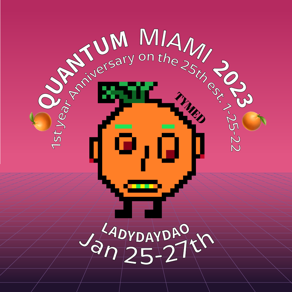 LADYDAYDAO at Quantum Miami 2023 POAP image