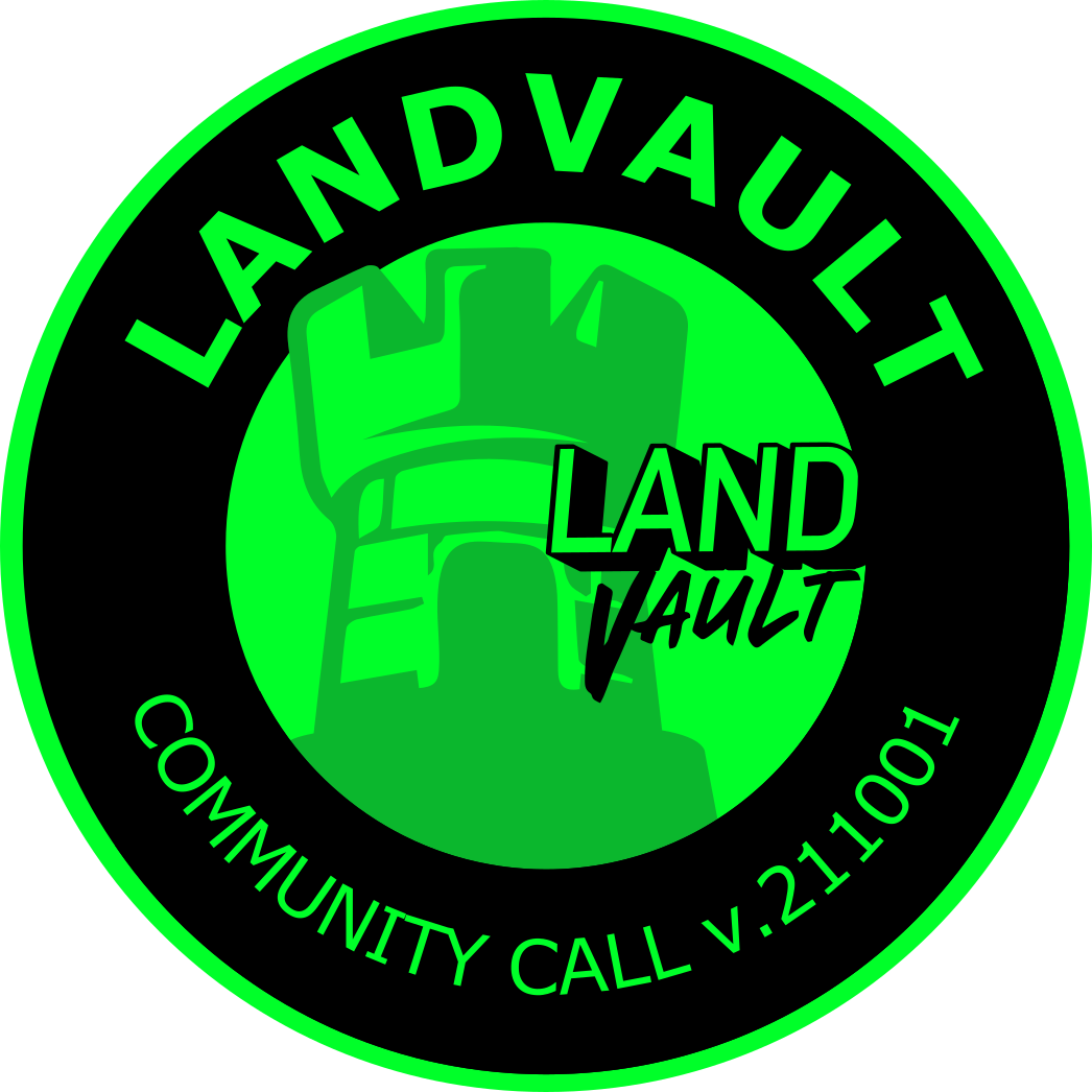 LandVault Community Call 10/01 POAP image