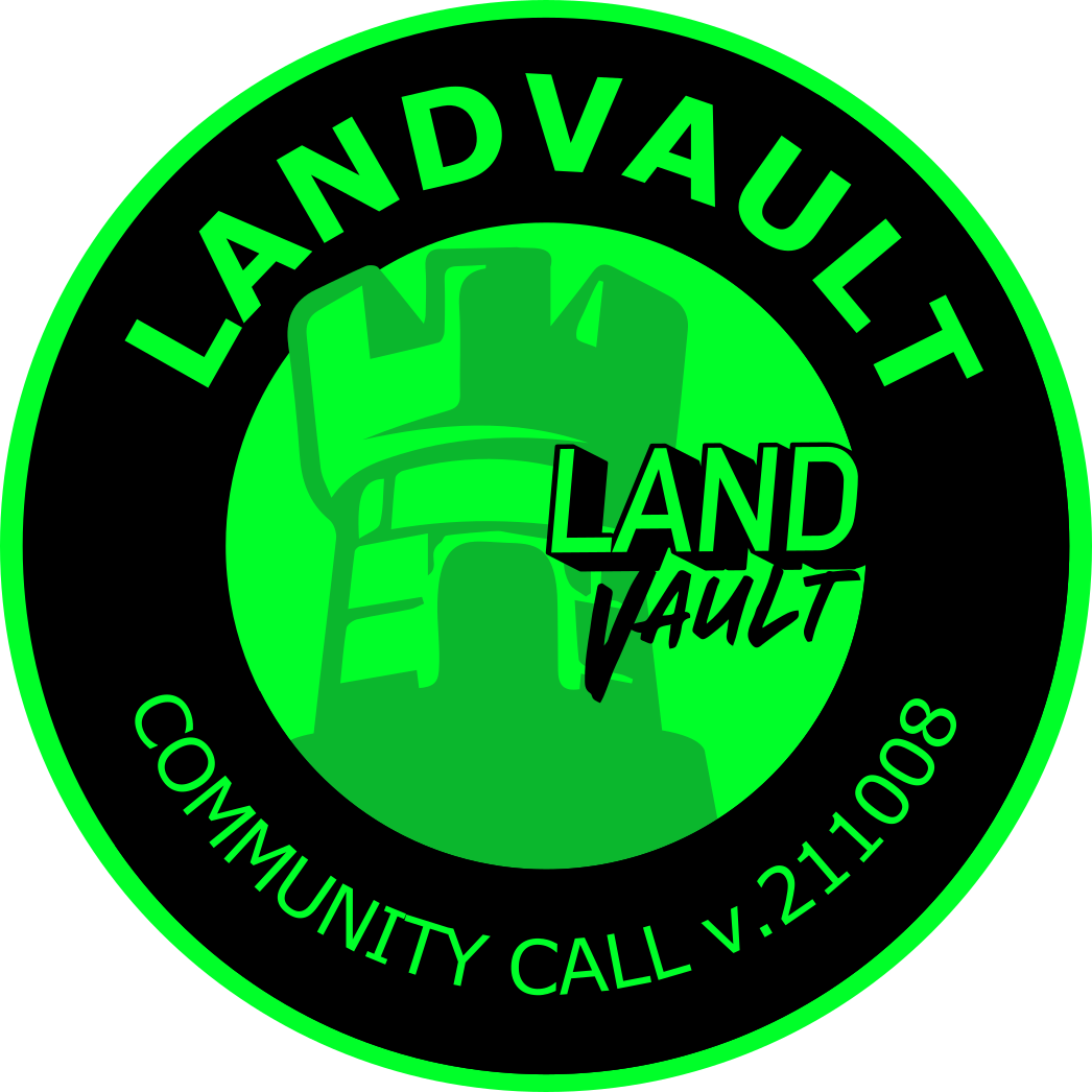 LandVault Community Call 10/08 POAP image