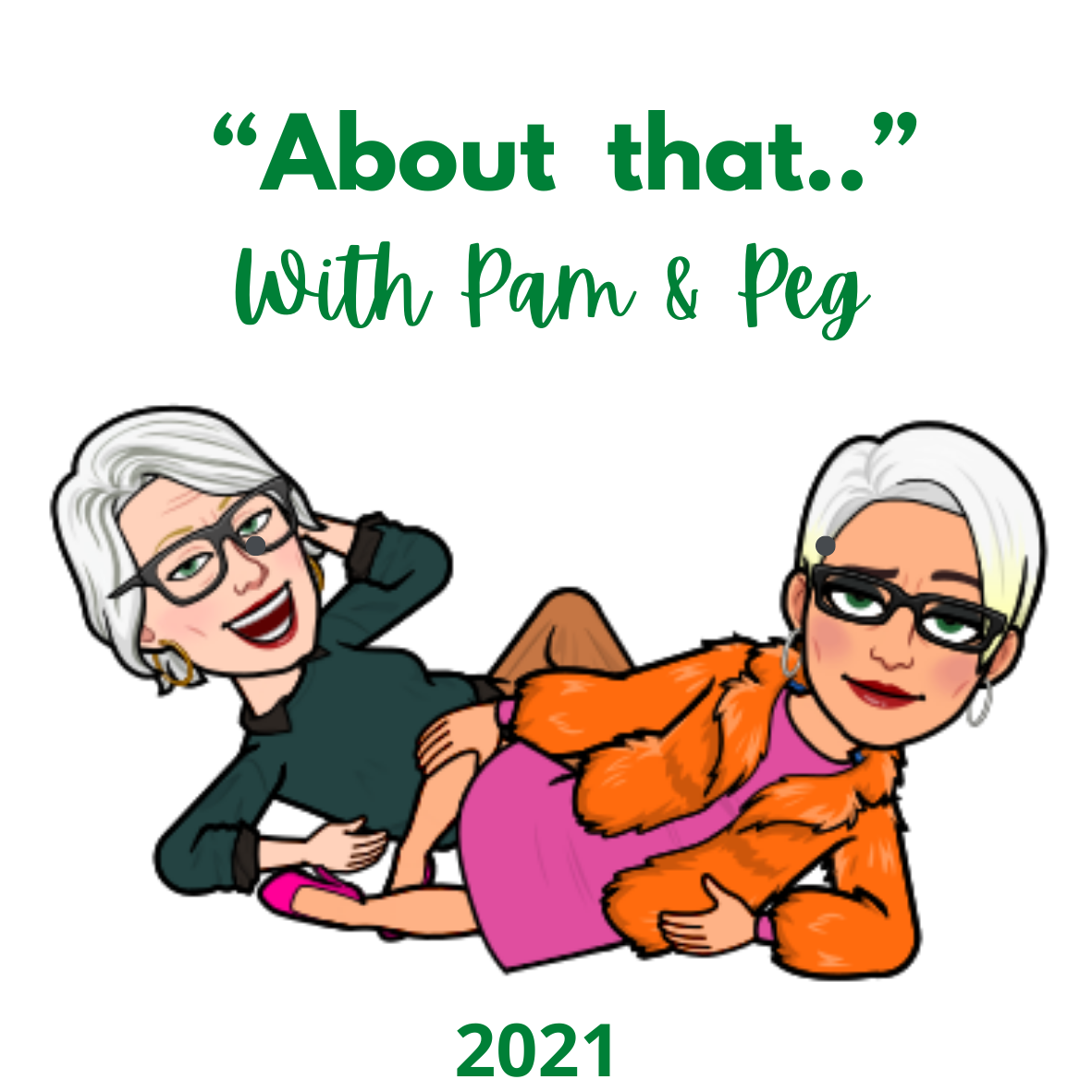 Lauch of Clubhouse Room "About That " with Pam & Peg 2021 POAP image