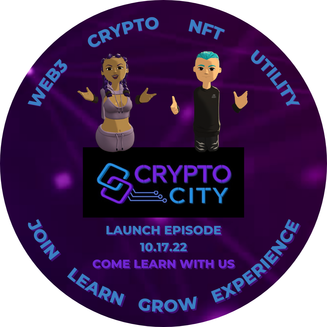Launch Episode of Crypto City 10.17.22 POAP image