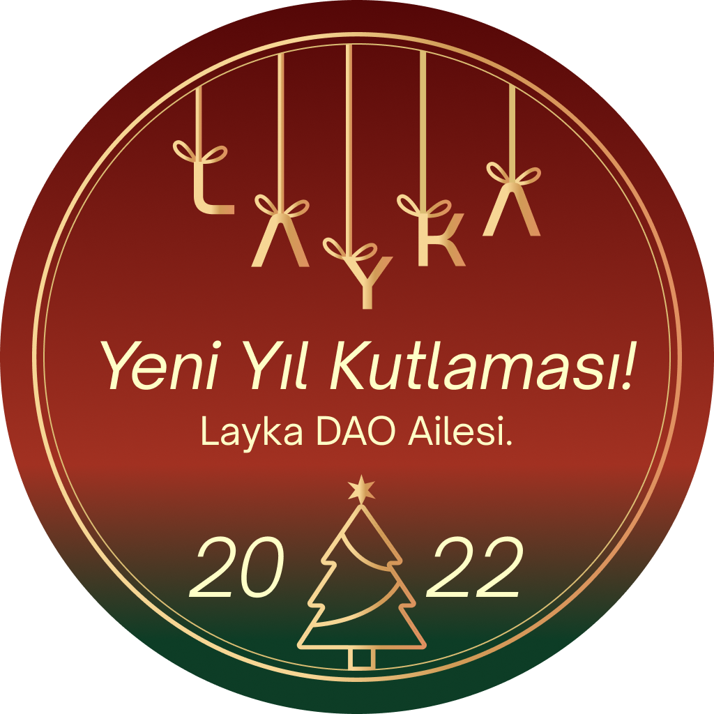 Layka DAO New Year Celebration Event POAP image
