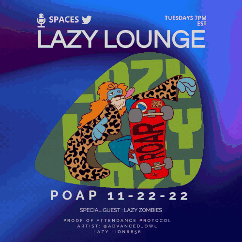 Lazy Lounge 11-22-2022 POAP image
