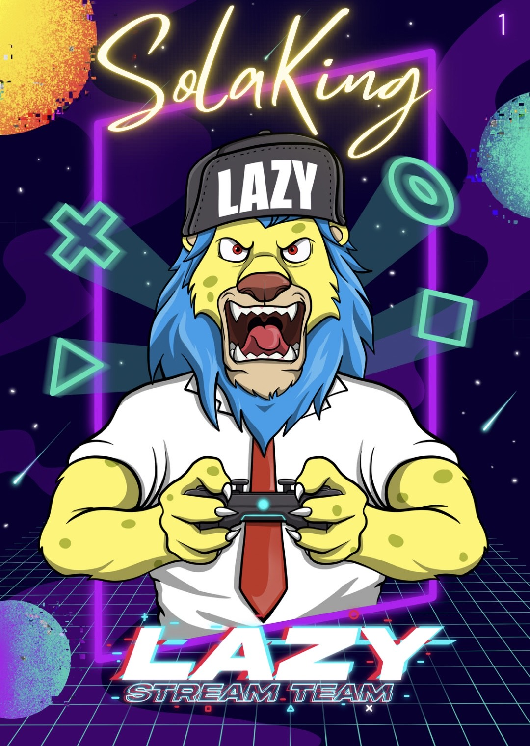 Lazy PlayerSpace: 1 POAP image