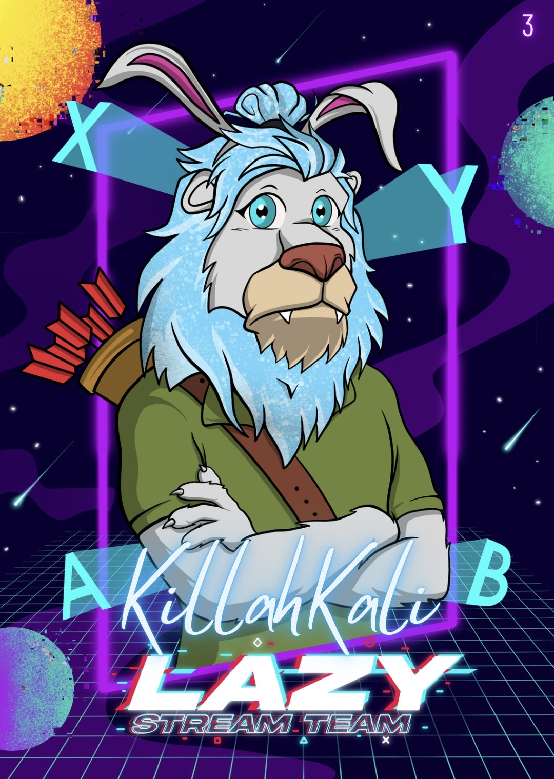 Lazy PlayerSpace: 3 POAP image