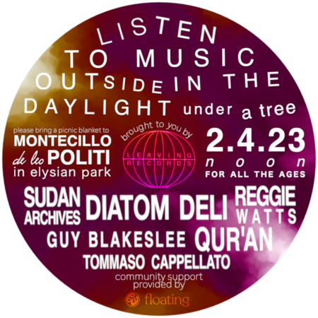 leaving records & genredao : listen to music outside in the daylight under a tree : 2.4.23 POAP image