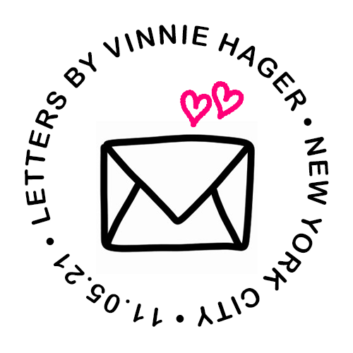 Letters by Vinnie Hager - NYC POAP image