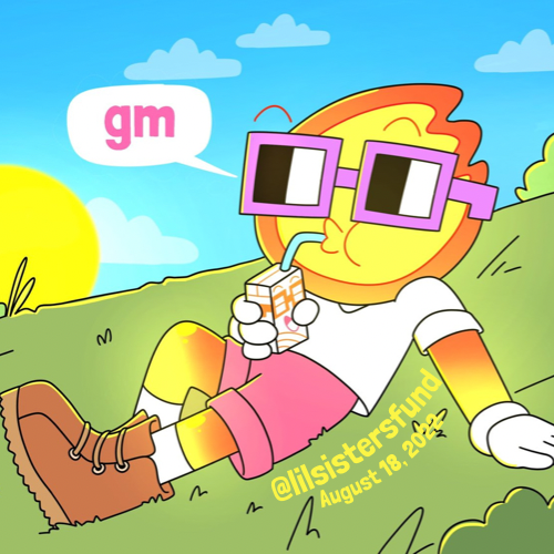 ⌐◧-◧ @lilsistersfund Twitter Spaces Aug 18 —you were there! ⌐◧-◧ POAP image