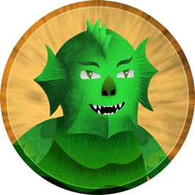 Thank you for Celebrating Lizard Man Week with us in the CryptoMonster Lab - 5-13-2022 POAP image
