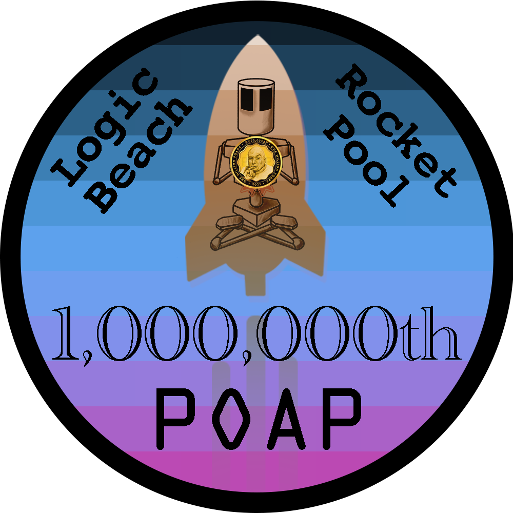LogicBeach presents the Millionth POAP POAP image