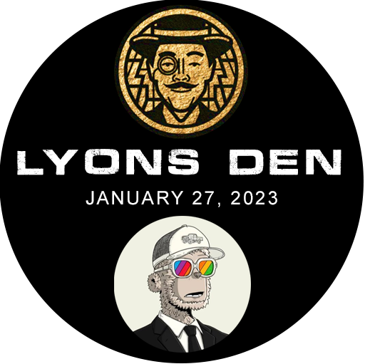 Lyon's Den - Ep2 - 01.27.2023 POAP image