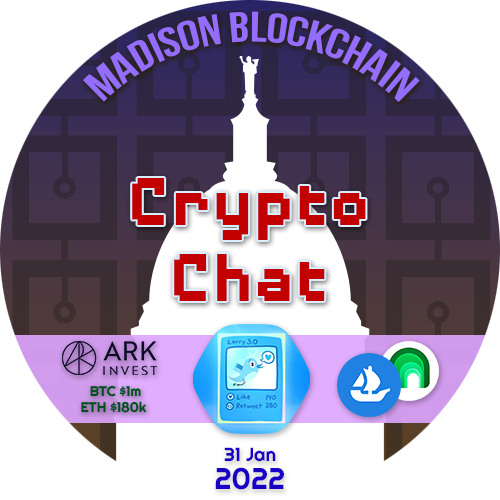 Madison Blockchain Crypto Chat January 31st 2022 POAP image