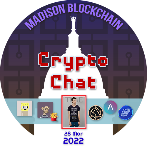 Madison Blockchain Crypto Chat March 28th 2022 POAP image