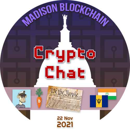 Madison Blockchain Crypto Chat November 22nd 2021 POAP image