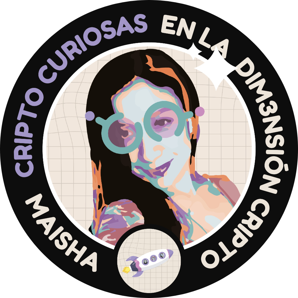 Maisha en la Dim3nsión Cripto - CriptoCuriosas 💜 POAP image