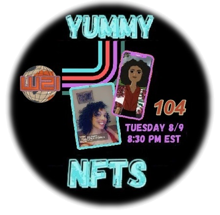MamiNature featured guest on YUMMY NFT VR Talk Show in Altspace VR POAP image