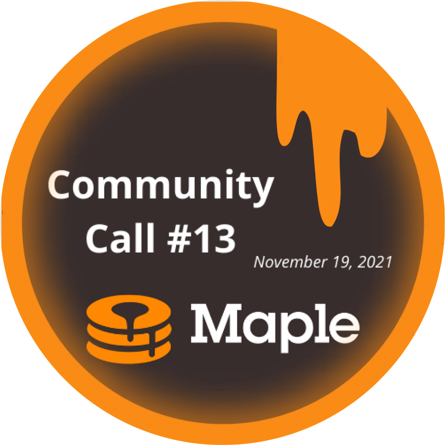 Maple Community Call #13 POAP image