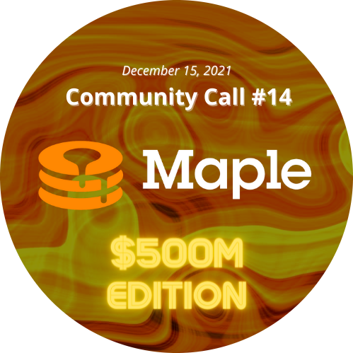 Maple Community Call #14 POAP image