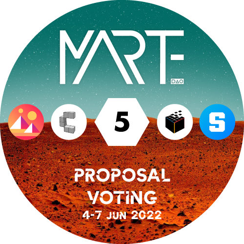 MARTE DAO - Proposal Voting #005 POAP image