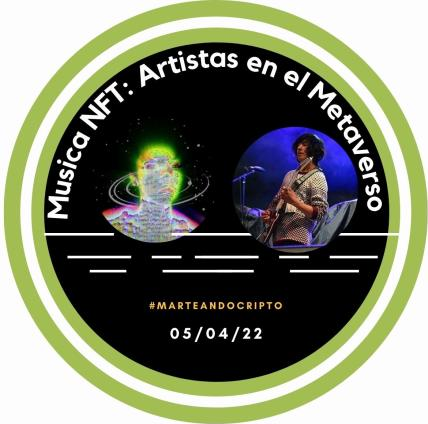 #marteandocripto - NFT música : Artistas en el Metaverso  POAP image