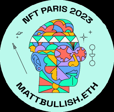 Mattbullish.eth: NFT Paris 2023 POAP image