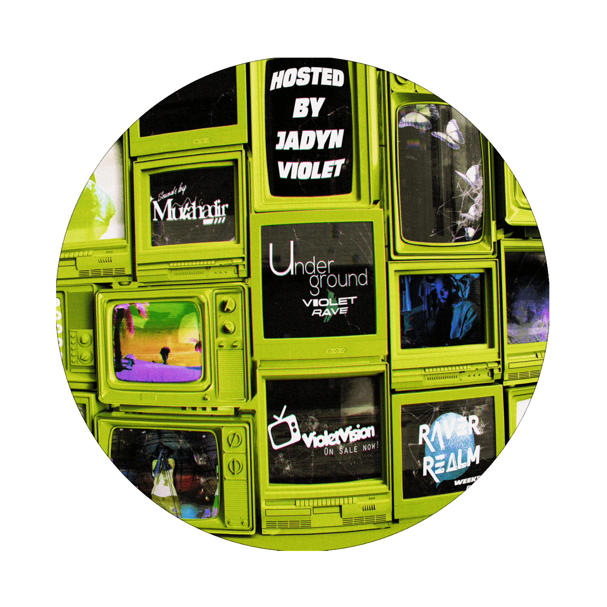 May 25th, 2023 - Underground Violet Rave POAP image