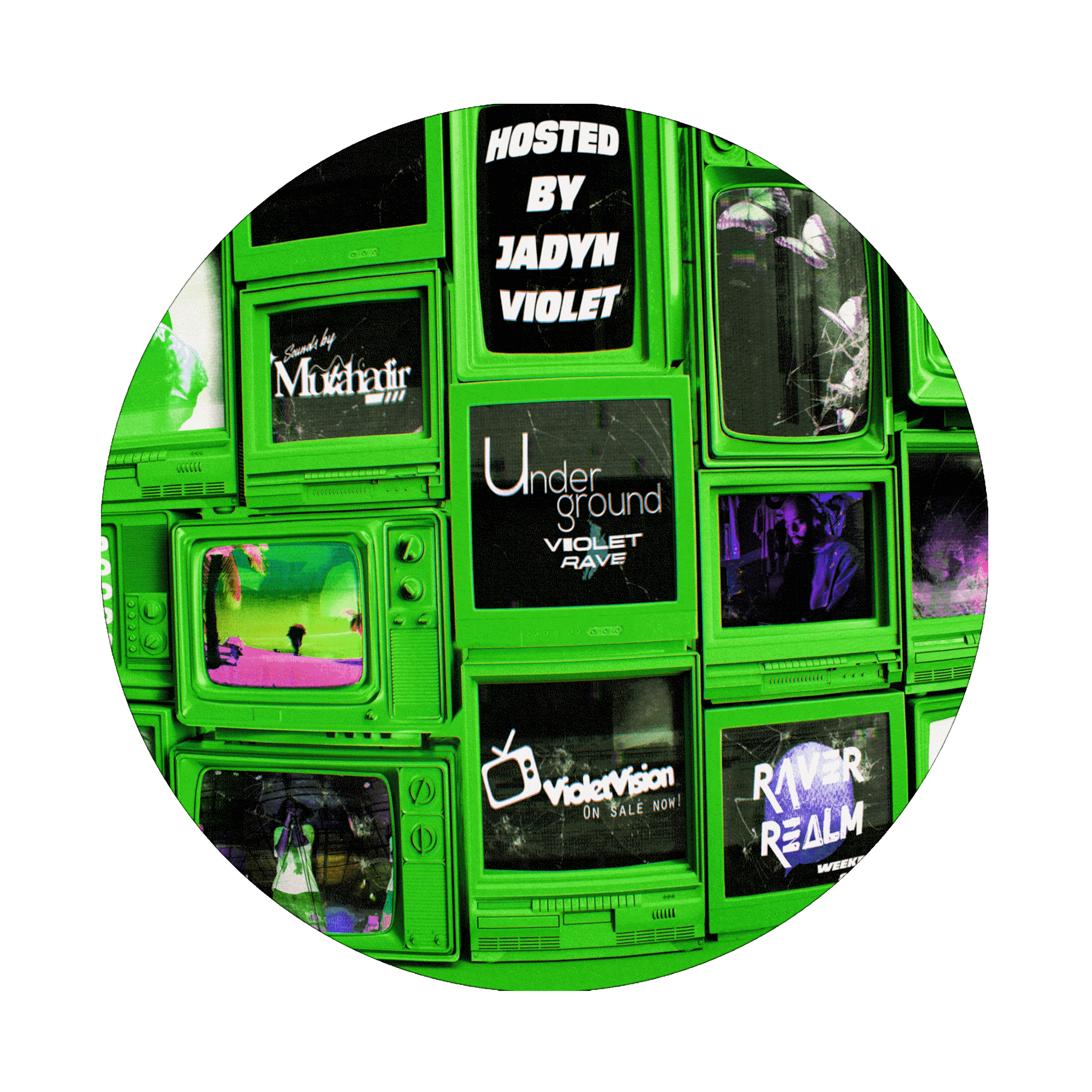 May 26th, 2023 - Underground Violet Rave POAP image