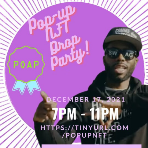 MC’s Pop Up NFT Drop Party  POAP image