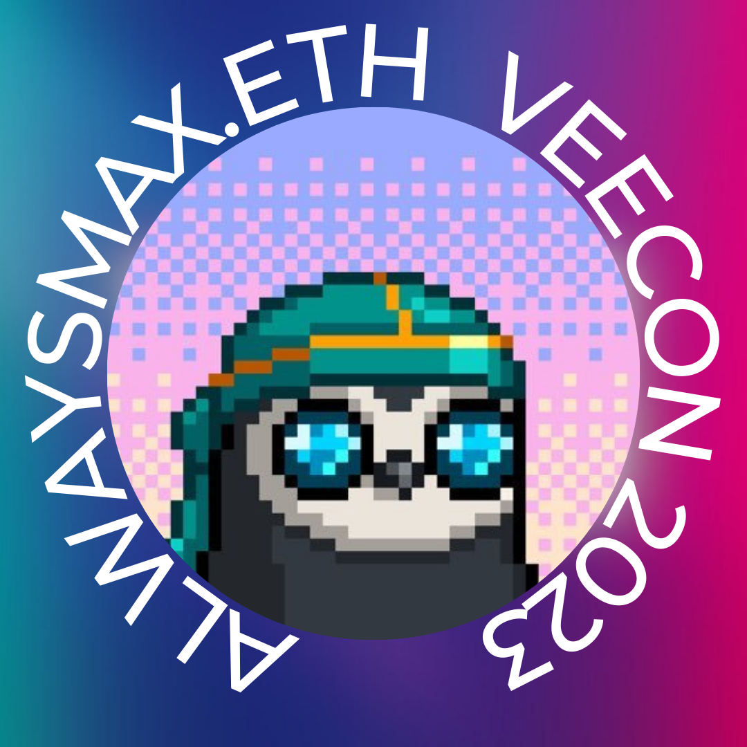 Meeting AlwaysMax at Veecon 2023 POAP image