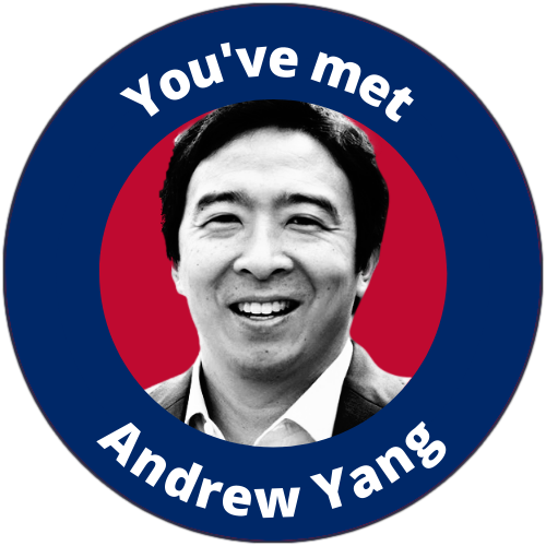 Meeting Andrew Yang in San Francisco POAP image