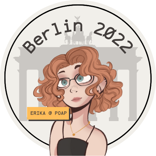 Meeting Erika in Berlin POAP image