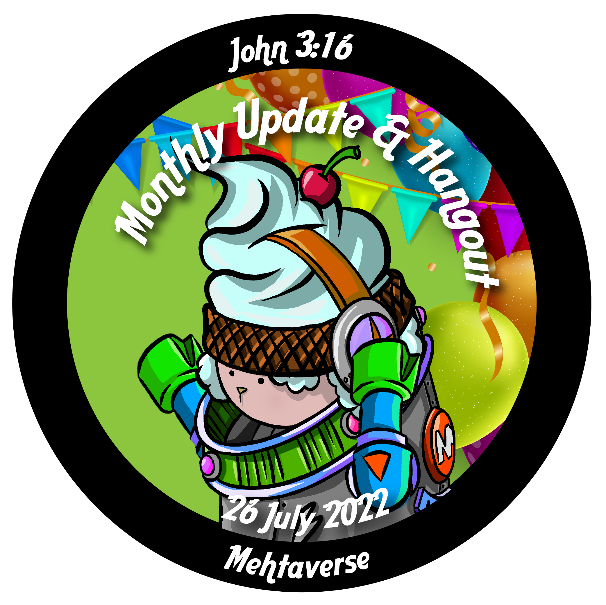 Mehtaverse July 2022 Hangout/Updates POAP image