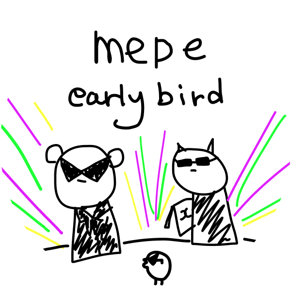 MEPE Earlybird: GM. MEPE is coming!!! POAP image
