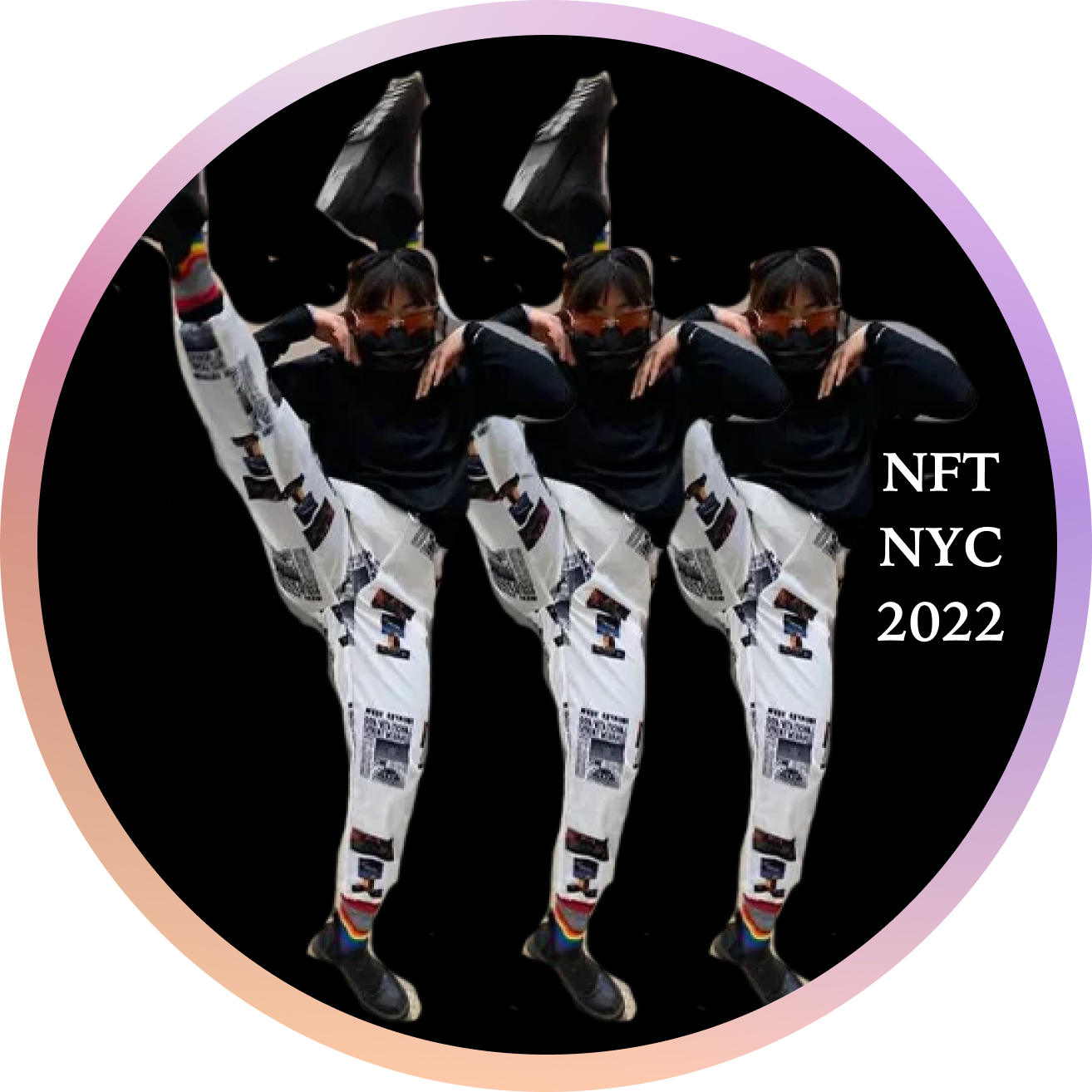 Met AF Team Member during NFT NYC 2022 | Michelle POAP image