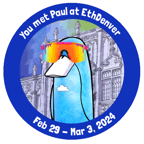 Met Kryptopaul at ETH Denver 2024 POAP image