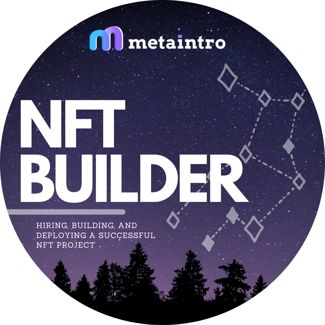 Metaintro POAP: Hiring, Building, and Deploying an NFT Project POAP image
