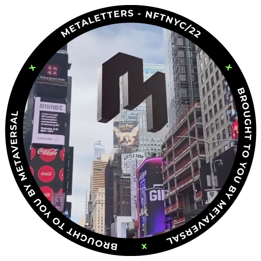 MetaLetters AR Giga Parade POAP image