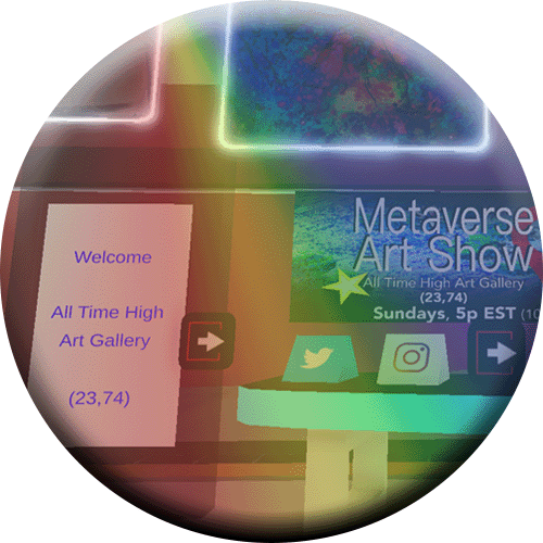 Metaverse Art Show - MVFW22 POAP image