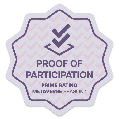 Metaverse Rate-athon - Participation Patch POAP image