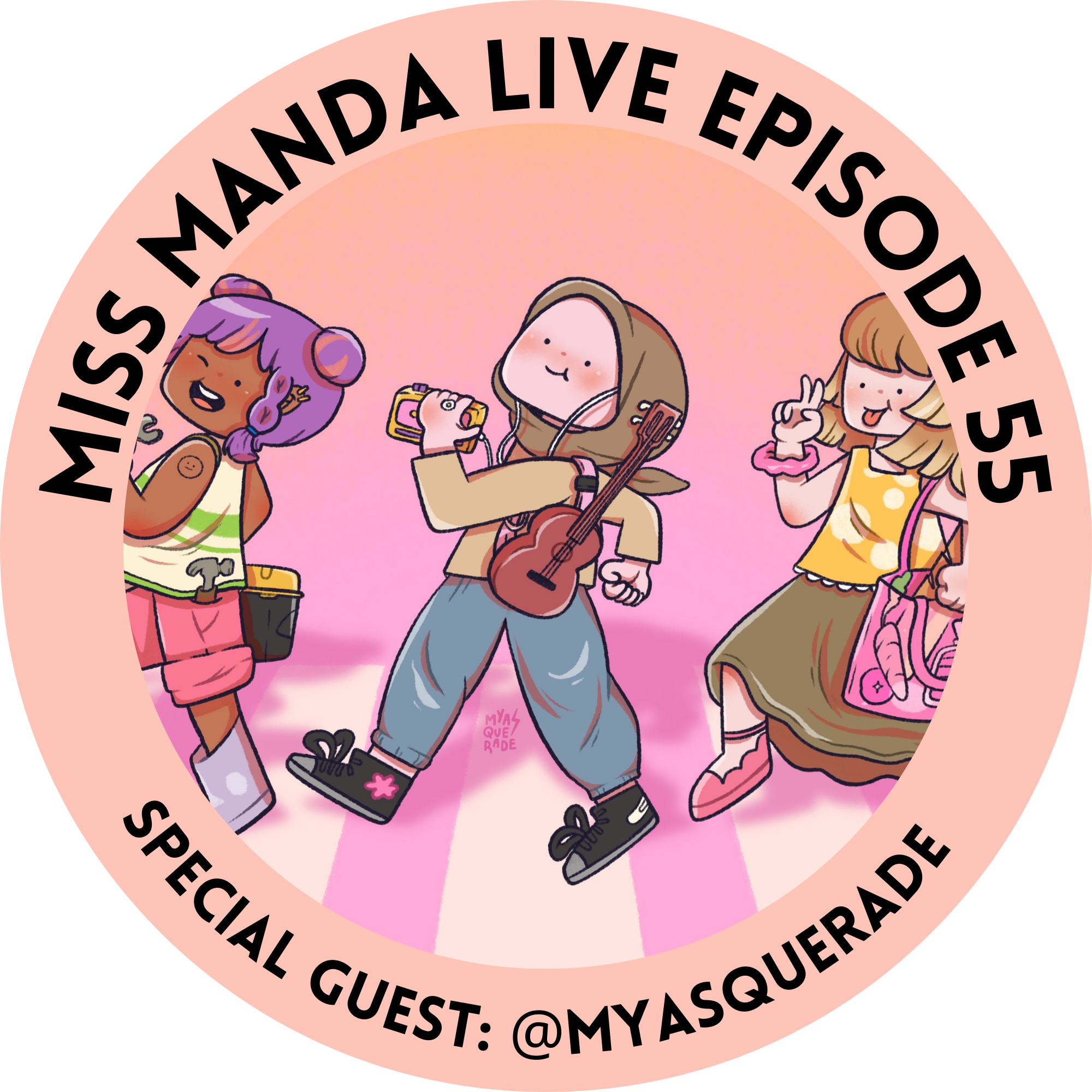 Miss Manda Live Episode 55: Featuring @myasquerade POAP image