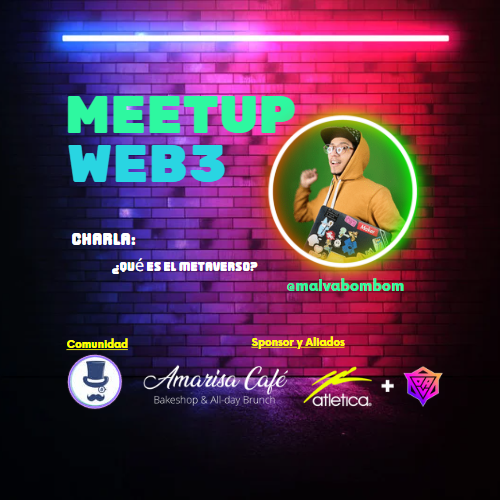Mrcoin Meetup ¿Qué es el Metaverso? POAP image
