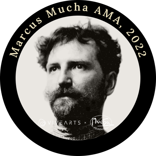 Mucha Foundation & VIVE Arts AMA with Marcus Mucha. POAP image