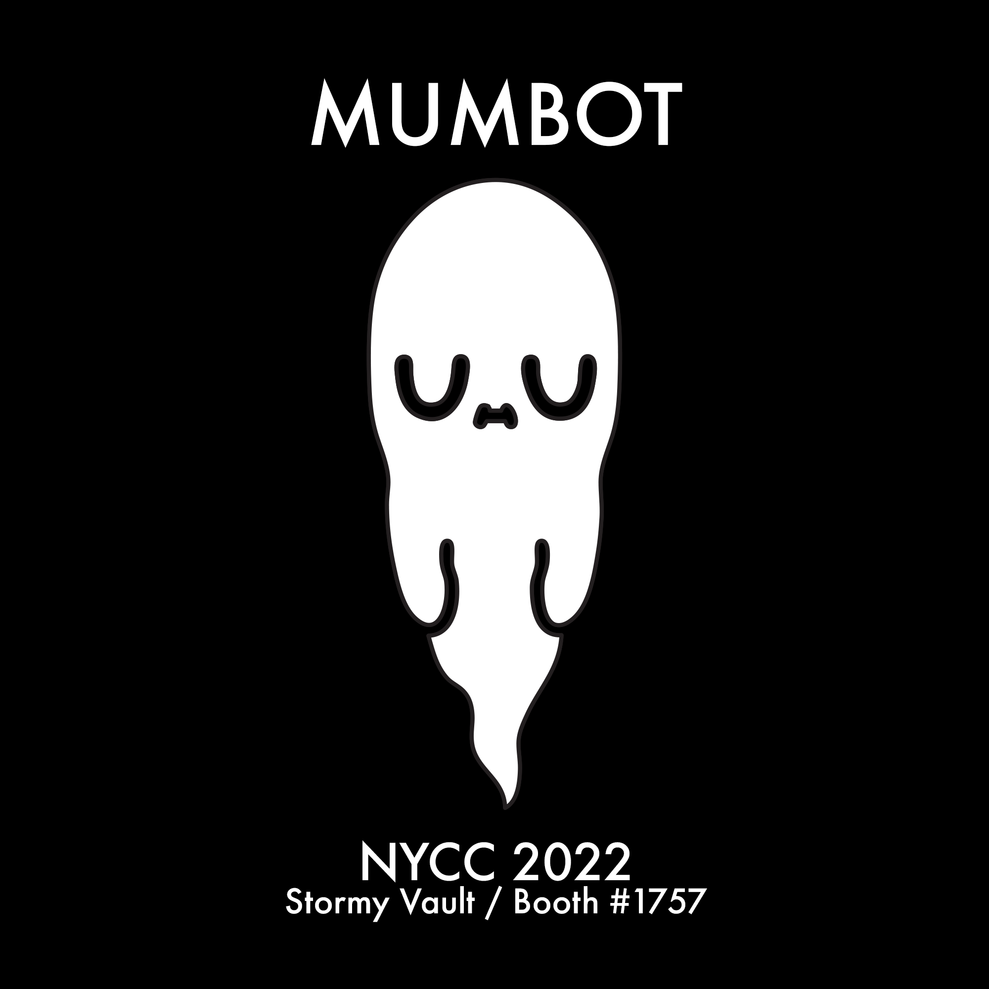 MUMBOT at NYCC 2022 with Stormy Vault POAP image