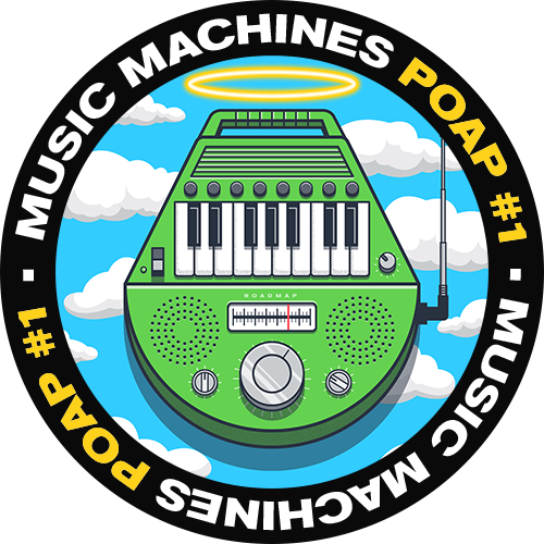 Music Machines Twitter Space POAP image