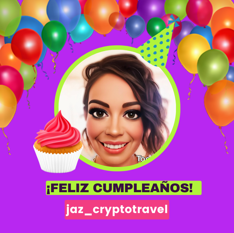 My crypto birthday POAP image
