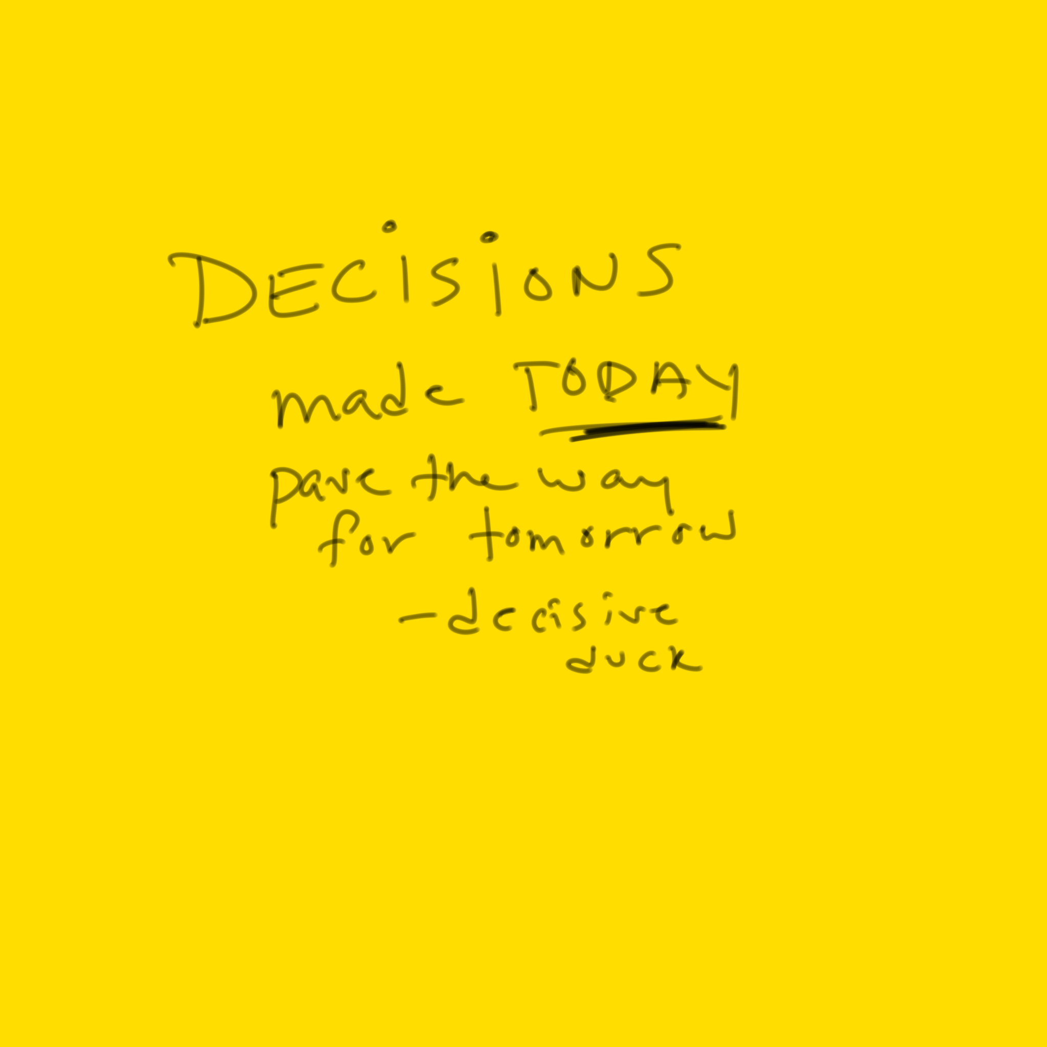 New Year New You Decisive Duck Challenge 2025 POAP image