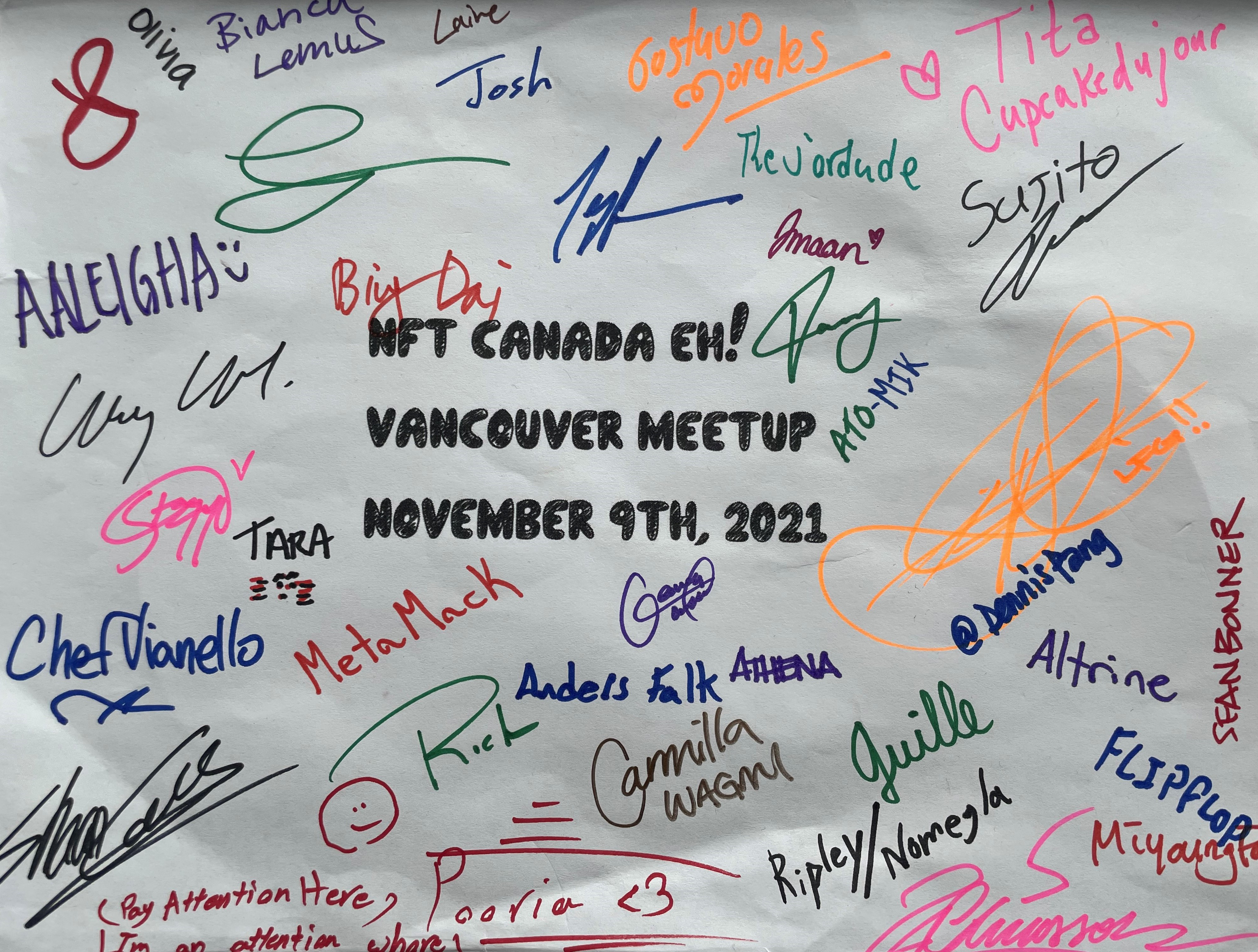 NFT Canada EH! Vancouver Meetup POAP image