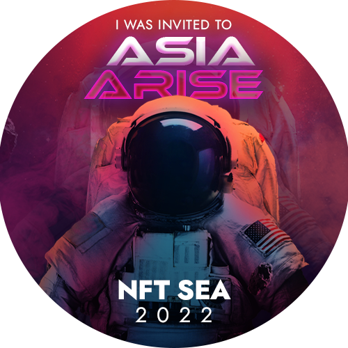NFT SEA ASIA ARISE POAP image
