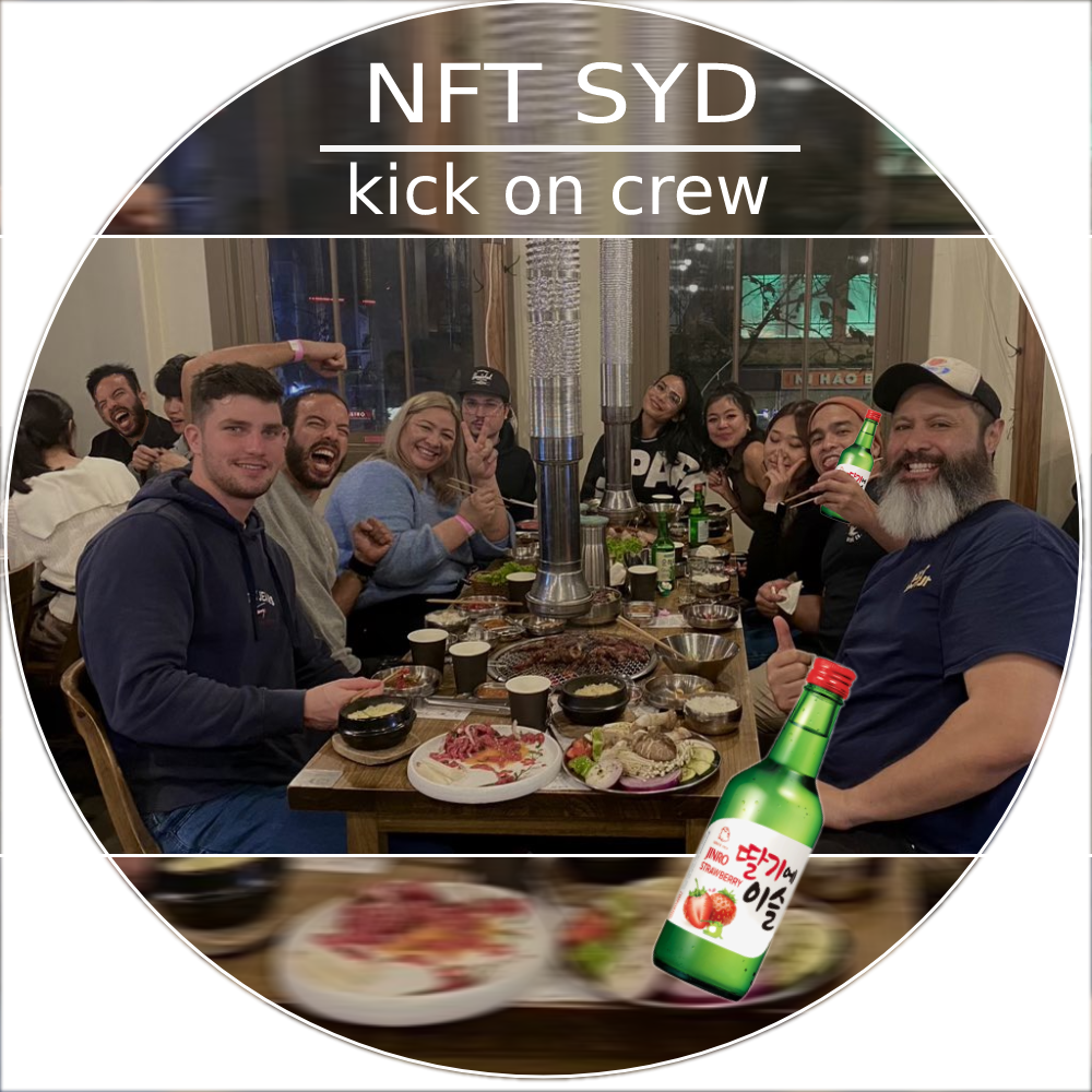 NFT SYD KICK ON CREW 28.05.22 POAP image